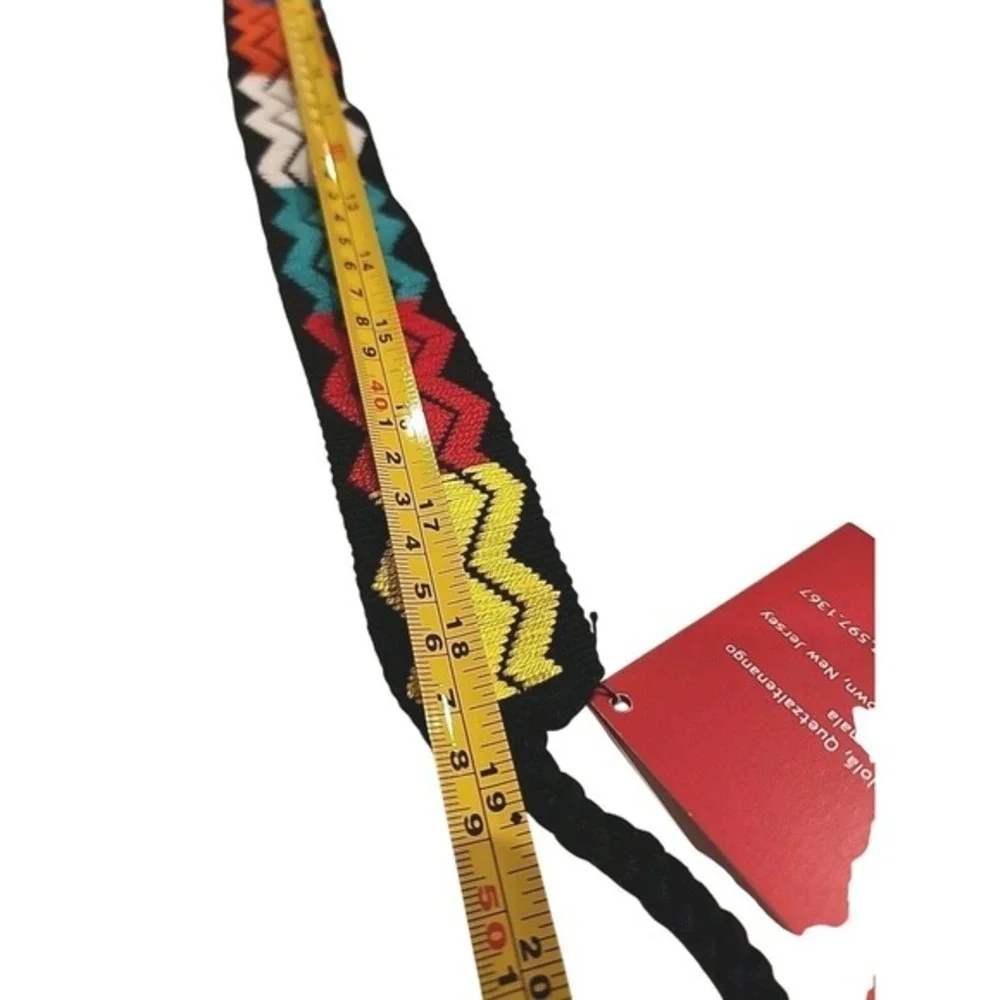 Maya Mam Headband Women OS Multi Color Boho Festival Artisan Handmade Artisan